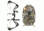 Diamond Edge SB-1 Bow Package, Black 70 lb. RH, A12698 W/ Vanguard L Hunting Backpack-Realtree Camo