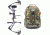 Diamond Edge SB-1 Bow Package, Purple Blaze 70 lb. LH, A12701 W/ Vanguard Xl Hunting Backpack-Realtree Camo, DIA1275-KIT1