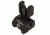 Diamondhead Classic Flip-Up Sight, Goal Post Shaped Upper, Rear, Fits Mil. Std. M1913 Picatinny Rail Systems 186988