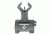 Diamondhead Combat Sight Top Mounted Deployable Front Sight, AR-15, M3, Black, 1051