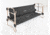 Disc-O-Bed Cot with 2 Side Organizers, Black, Large, 30501BO