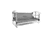 Disc-O-Bed Kid-O-Bunk Portable Cot System, Youth, Grey, 31205B