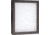 Displays 24 Cotton Filled Display Boxes, 8in x 12in x 3/4in, Case of 24, Heavy Fiber Board Construction w/ Black Wrap, DC150