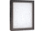 Displays 12 Cotton Filled Display Boxes, 12in x 16in x 3/4in, Case of 12, Heavy Fiber Board Construction w/ Black Wrap, DC160
