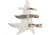 Displays Seven Tier Knife Display With Clear Acrylic Construction, Clear Acrylic Construction, Stands 12 1/2in Tall, Slots To Display Seven Folding And/Or Knife, KNF12