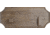 Displays Walnut Bowie Wall Plaque, 16 1/8in X 6 5/8in X 1in, Includes Brackets For Wall Hanging, WALL PLAQUE