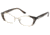 Diva 5454 Single Vision Prescription Eyeglasses, Brown Marble/Gold Frame, DI5454CB9SV