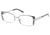 Diva 5458 Single Vision Prescription Eyeglasses, Navy/Silver Frame, DI5458225SV