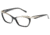 Diva 5473 Progressive Prescription Eyeglasses, Black/Gold Frame, DI547397APR