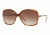 DKNY DY 4058 Sunglasses Styles - Striped Brown/Pink Frame / Brown Gradient Lenses, 342613-5616