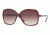 DKNY DY4058 Single Vision Prescription Sunglasses DY4058-342413-5616 - Lens Diameter: 56 mm, Frame Color: Striped Brown / Violet
