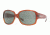 DKNY DY4069 SV Prescription Sunglasses, Red Amber Frame / 60 mm Prescription Lenses, 337971 6016