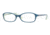 DKNY DY 4581 Eyeglasses Styles Blue-Azure-Green Transparent Frame w/Non-Rx 51 mm Diameter Lenses, 3367-5116