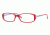 DKNY DY4598 SV Prescription Eyeglasses - Top Red Pink/Lilac Demo Lens Frame / 50 mm Prescription Lenses, 3460-5016