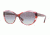 DKNY DY4084 Single Vision Prescription Sunglasses DY4084-352911-5716 - Lens Diameter 57 mm, Frame Color Raspberry Tortoise