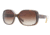 DKNY DY4101 Sunglasses 301613-6215 - Dark Havana Frame, Brown Gradient Lenses