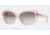 DKNY DY4107 Progressive Prescription Sunglasses DY4107-360411-56 - Lens Diameter 56 mm, Lens Diameter 56 mm, Frame Color Transparent Beige