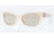 DKNY DY4110 Sunglasses 36325A-54 - Mettalized Beige Frame, Light Brown Mirror Gold Lenses