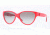 DKNY DY4112 Bifocal Prescription Sunglasses DY4112-363411-56 - Lens Diameter 56 mm, Frame Color Top Red On Transp Red