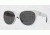 DKNY DY4113 Sunglasses 362887-57 - Top White On Black Frame, Gray Lenses