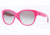 DKNY DY4113 Sunglasses 363511-57 - Top Fuxia On Transp Fuxia Frame, Gray Gradient Lenses