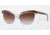 DKNY DY4116 Sunglasses 353313-56 - Tortoise Transparent Frame, Brown Gradient Lenses
