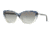 DKNY DY4121 Single Vision Prescription Sunglasses DY4121-366111-56 - Lens Diameter 56 mm, Frame Color Tr Grad Striped Grey Blue