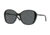 DKNY DY4122 Single Vision Prescription Sunglasses DY4122-300187-57 - Lens Diameter 57 mm, Frame Color Black