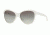 DKNY DY4123 Sunglasses 366411-57 - White Frame, Grey Gradient Lenses