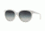 DKNY DY4128 Sunglasses 36798G-56 - Opal White Frame, Grey Gradient Lenses