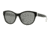 DKNY DY4133 Single Vision Prescription Sunglasses DY4133-362787-55 - Lens Diameter 55 mm, Frame Color Black/White
