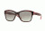 DKNY DY4134 Sunglasses 369211-57 - Bordeaux Crystal Frame, Grey Gradient Lenses
