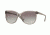 DKNY DY4137 Sunglasses 369611-58 - Grey Crystal/satin Silver Frame, Grey Gradient Lenses