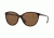 DKNY DY4138 Sunglasses 369573-57 - Dark Tortoise/satin Gunmetal Frame, Brown Solid Lenses