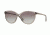 DKNY DY4138 Sunglasses 369611-57 - Grey Crystal/satin Silver Frame, Grey Gradient Lenses