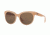 DKNY DY4143 Sunglasses 372473-53 - Blush Frame, Dark Brown Solid Lenses