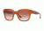 DKNY DY4145 Sunglasses 372613-52 - Milky Amber Frame, Amber Gradient Lenses