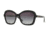 DKNY DY4147 Single Vision Prescription Sunglasses DY4147-368811-56 - Lens Diameter 56 mm, Frame Color Black