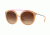 DKNY DY4154 Sunglasses 377571-52 - Matte Nude Frame, Brown Gradient Lenses