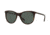 DKNY DY4162 Sunglasses 377471-52 - Dark Tortoise Frame, Dark Green Lenses
