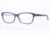 DKNY DY4649 Single Vision Prescription Eyeglasses 3638-53 - Top Violet On Aqua Green Frame