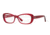 DKNY DY4654 Progressive Prescription Eyeglasses 3647-51 - Cherry/transparent Cherry Frame