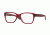 DKNY DY4660 Single Vision Prescription Eyeglasses 3647-53 - Red On Transparent Red Frame