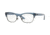 DKNY DY4691 Progressive Prescription Eyeglasses 3714-52 - Transparent Navy Frame