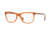 DKNY DY4695 Prescription Eyeglasses 3732-51 - Transparent Amber Frame