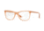 DKNY DY4695 Prescription Eyeglasses 3790-51 - Transparent Light Brown Frame