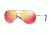 DKNY DY5080 Sunglasses 10296Q-58 - Matte Silver Frame, Red Multilayer Lenses