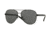 DKNY DY5084 Sunglasses 123387-61 - Satin Black/Black Frame, Grey Solid Lenses