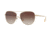 DKNY DY5085 Sunglasses 124113-58 - Gold Frame, Smoke Gradient Lenses