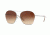 DKNY DY5086 Sunglasses 125274-57 - Shiny Silver Frame, Light Brown Gradient Lenses